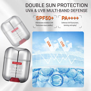 Matte Solar Blocker Isolate Ultraviolet Skin Protector Moisturizer Oil Control Whitening Face Sun Resistant Cream Skin Care Gift