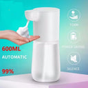 Automatic Soap Dispenser Touchless Foaming Gle Soap Dispenser 380ml USB Rechargeable Electric 4 Level Ecological Porduct