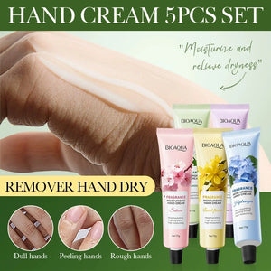 75g BIOAQUA Lavender Sakura Moisturizing Hand Cream Jasmine Moisturizing Nourishing Hydrating Hands Moisturizer Skin Care