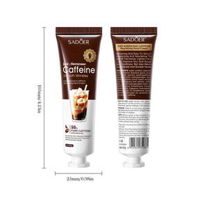 1/2/5pcs Caffeine Hand Cream Set Travel Size Moisturizing Nourishing Brightening Hydrating Skin Care Christmas Gift