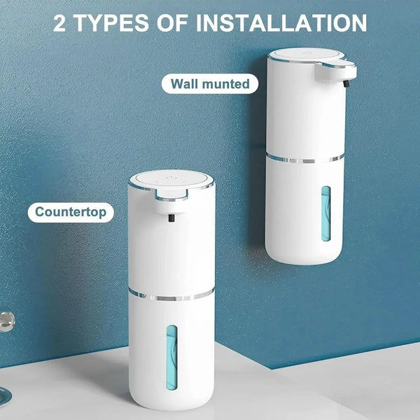 Automatic Soap Dispenser Touchless Foaming Gle Soap Dispenser 380ml USB Rechargeable Electric 4 Level Ecological Porduct