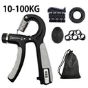 10-100Kg Adjustable Heavy Gripper Fitness Hand Exerciser Grip FatGrip Wrist Increase Strength Spring Finger Pinch Carpal Expande