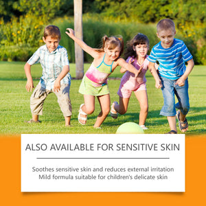 SPF 50+ Children Mild Sunscreen Cream Not Irritating Prevent UVA/UVB Sunburn Refresh Moisturize Nourish Children Sunscreen Cream
