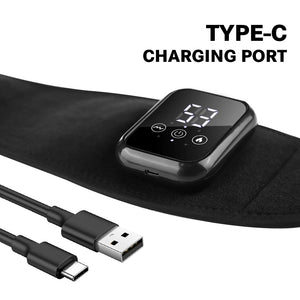 Electric Wrist Massager Heating Pad Vibration 5 Gears Hot Compress Wrist Guard Band USB Recharge Adjustable Wrist Protection