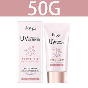 HOYGI Hydrating Protective Cream Centella Asiatica Face Cream Daily Sunscreen SPF 50 Moisturizing Facial Skin Body Sunblock Care
