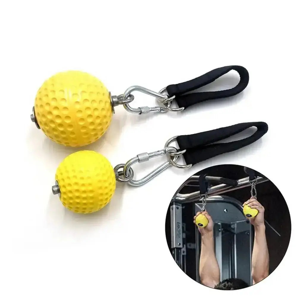 Ball-shaped Grip Strength Trainer Pull-up Assistance Wooden Forearm Trainer Stable Workout Finger Strengthener Bouldering