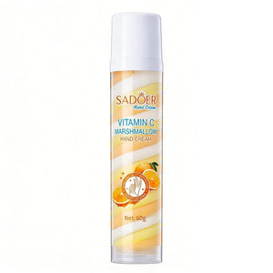 Vitamin C Hand Cream 60g, Moisturizes Dry Skin, Refreshing and Not Greasy