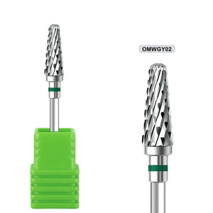 1Pcs Tungsten Carbide Dead Skin Remover Nail Drill Bits 3/32" Professional Safe Carbide Nail Cleaning Drill Bit For Callus