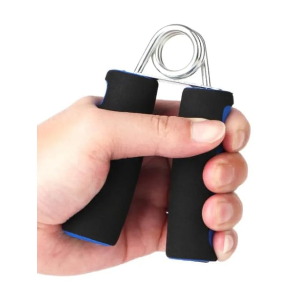 2 Pcs Soft Foam Hand Exerciser for Home Gym Light Blue Enhances Wrist and Finger Strength with Ergonomic Design