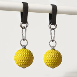 Ball-shaped Grip Strength Trainer Pull-up Assistance Wooden Forearm Trainer Stable Workout Finger Strengthener Bouldering