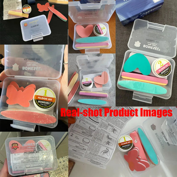 Make Up Set Nail Buffer Block Files Manicure Buffers For Nalis Care Tools High Qualtity Nail Care Buffering Cream Manicure Set