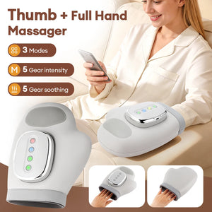 Electric Hand Massager Airbag Compress Finger Massage Glove Air Pressure Kneading Thumb Acupoint Palm Massager Finger masajeador