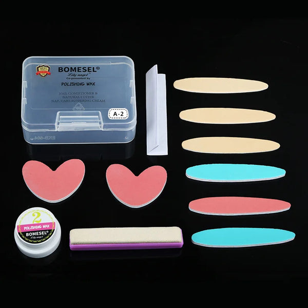 Make Up Set Nail Buffer Block Files Manicure Buffers For Nalis Care Tools High Qualtity Nail Care Buffering Cream Manicure Set