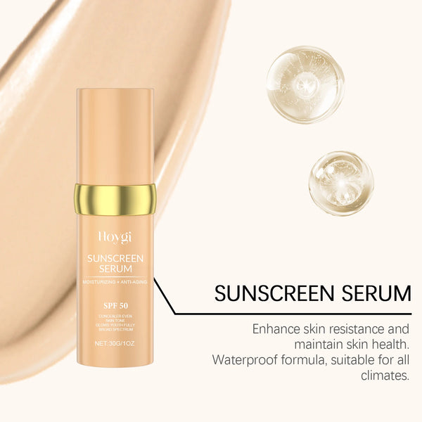 Moisturizing Face Concealer Cream Hydrating Sunscreen Primer Lightweight Natural Brightening for All Skin Flawless Base Makeup