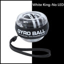 1/2PCS Wrist Power Hand Ball Auto-Start Grip Ball Strengthener Gyroscopic Arm Gyro Hand Ball Home Fitness Forearm Exerciser