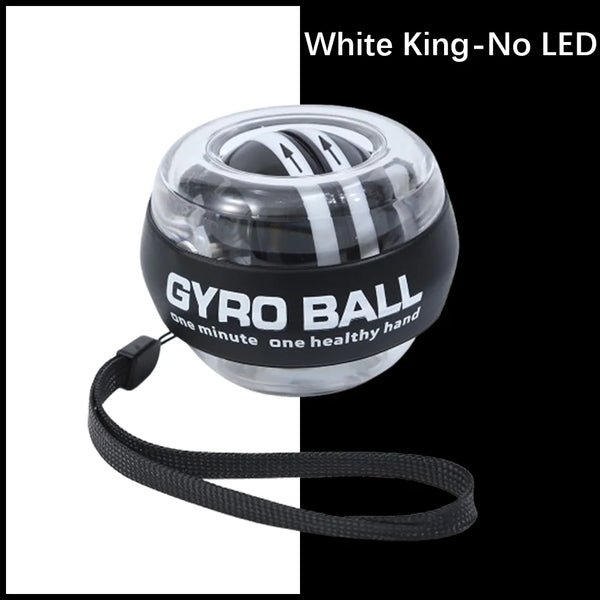 1/2PCS Wrist Power Hand Ball Auto-Start Grip Ball Strengthener Gyroscopic Arm Gyro Hand Ball Home Fitness Forearm Exerciser