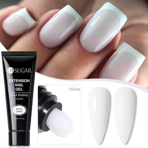 15ml UR SUGAR Extension Nail Gel Polish Nail DIY Clear Camouflage Color Fibre Glass Hard Gel Nails Finger Prolong UV LED Gel