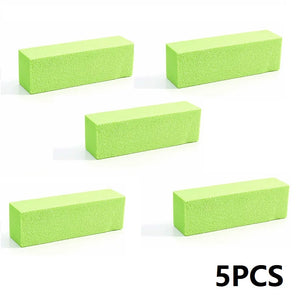 5/10PCS Nail Buffer Polishing Block Buffer for Polisher Manicure Buff Professional Sponge Nail File Milling Cutter for Manicure