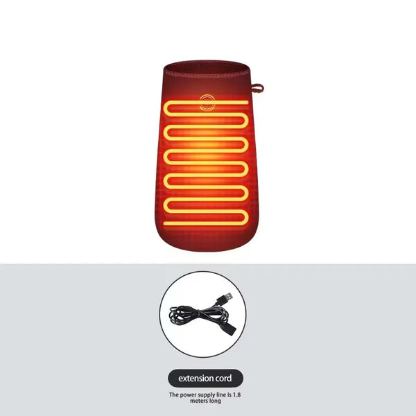 Heated Gloves Electric Heating Fast Pain Relief Hand Massage Pad Hand Wrist Fingers Brace Muscle Relaxation