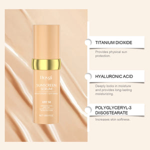 Moisturizing Face Concealer Cream Hydrating Sunscreen Primer Lightweight Natural Brightening for All Skin Flawless Base Makeup
