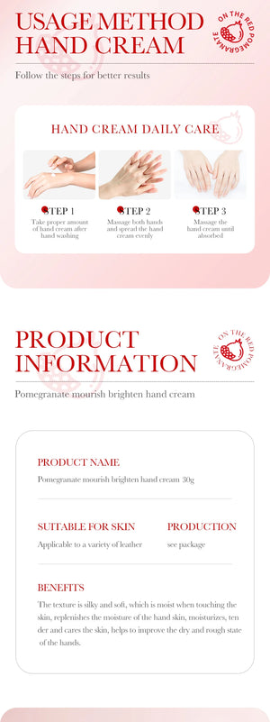 Wrinkle Removal Hand Cream Soften Whitening Moisturizing Cracked Repair Hands Creams Anti-Crack Wrinkle Skin Care
