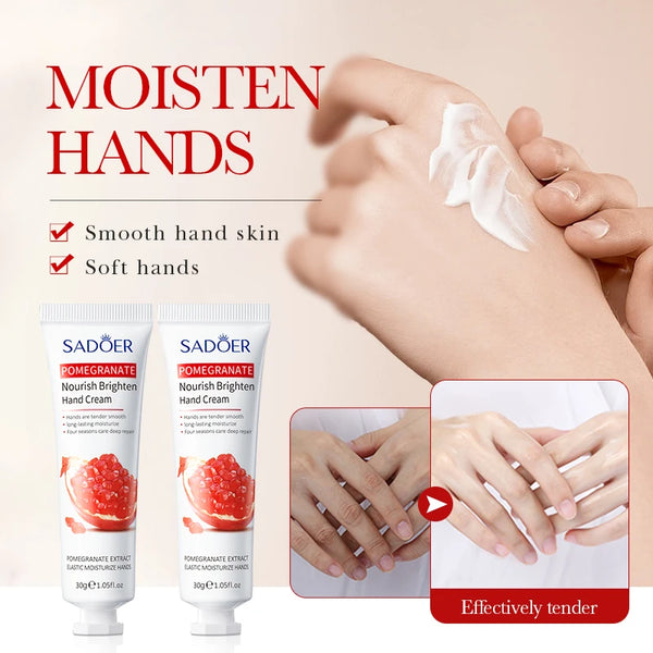 Wrinkle Removal Hand Cream Soften Whitening Moisturizing Cracked Repair Hands Creams Anti-Crack Wrinkle Skin Care