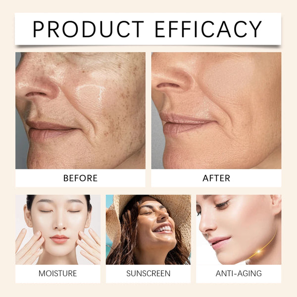 Moisturizing Face Concealer Cream Hydrating Sunscreen Primer Lightweight Natural Brightening for All Skin Flawless Base Makeup