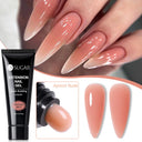 15ml UR SUGAR Extension Nail Gel Polish Nail DIY Clear Camouflage Color Fibre Glass Hard Gel Nails Finger Prolong UV LED Gel
