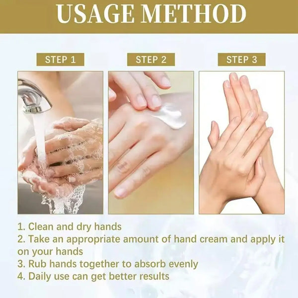 Moisturizing Vitamin E Hand Cream Gardenia Essential oil Body Cream Lasting Fragrance Anti Drying Smooth Winter Hand Skin Care