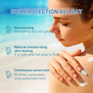 50ml Sunscreen for Face PF50+ PA++++ Sun Cream Birch Juice Moisturizing Skin Care Strong UV Protection korean Sunscreen