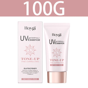 HOYGI Hydrating Protective Cream Centella Asiatica Face Cream Daily Sunscreen SPF 50 Moisturizing Facial Skin Body Sunblock Care