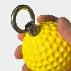 Ball-shaped Grip Strength Trainer Pull-up Assistance Wooden Forearm Trainer Stable Workout Finger Strengthener Bouldering
