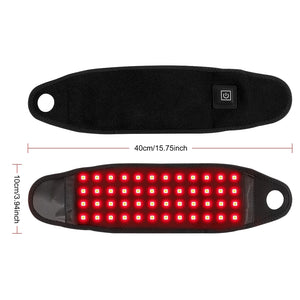 Red Light Heating Wrist Protector 660nm 850nm Infrared USB Hand Massage Support WristBand Pad Brace Hand Joint Guard Health Care