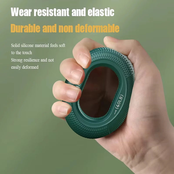 Silicone Finger Gripper Ring Hand Muscle Strengthener Ring Wrist Finger Trainer Exercise Carpal Expander Workout Fitness Device