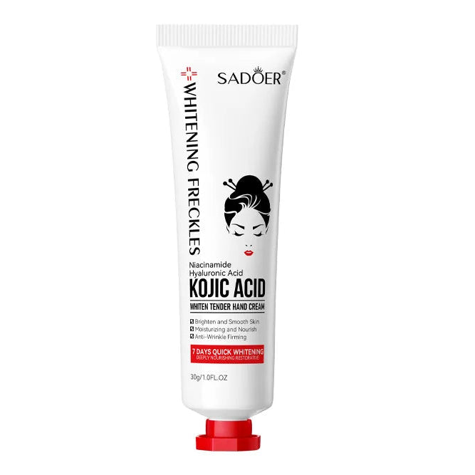 SADOER Kojic Acid Hand Cream Moisturizing Nourishing Brightening Hydrating Hand Creams Beauty Hands Skin Care Products