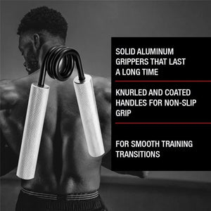 Metal Hand Grip Set 100LB-300LB No Slip Heavy-Duty Grip Strengthener Great Wrist & Forearm Hand Exerciser, Home Gym Hand Gripper
