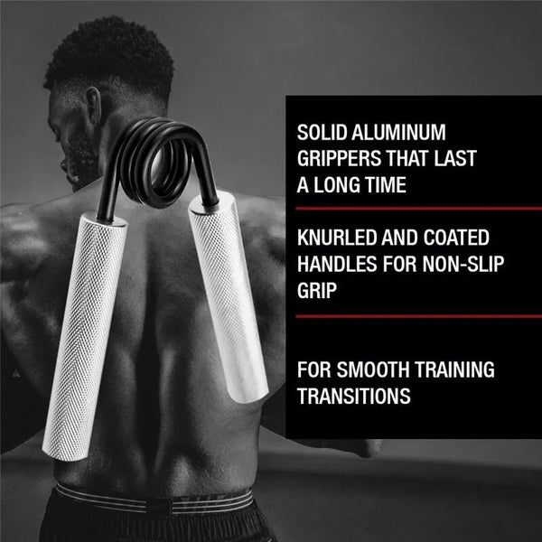Metal Hand Grip Set 100LB-300LB No Slip Heavy-Duty Grip Strengthener Great Wrist & Forearm Hand Exerciser, Home Gym Hand Gripper