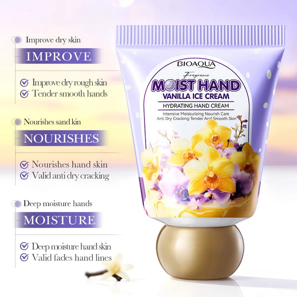 BIOAQUA Donut Chocolate Hand Cream Moisturizing Nourishing Anti-aging Anti Wrinkles Whitening Hands Skin Care Products
