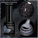 LILYCUTE 7ml Non Stick Hand Solid Extension Gel Nail Polish 3D Auroras Effect Carving Flower Function For Finger ProlongHard Gel