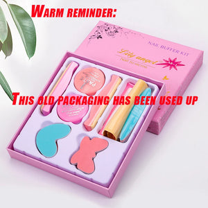 Make Up Set Nail Buffer Block Files Manicure Buffers For Nalis Care Tools High Qualtity Nail Care Buffering Cream Manicure Set