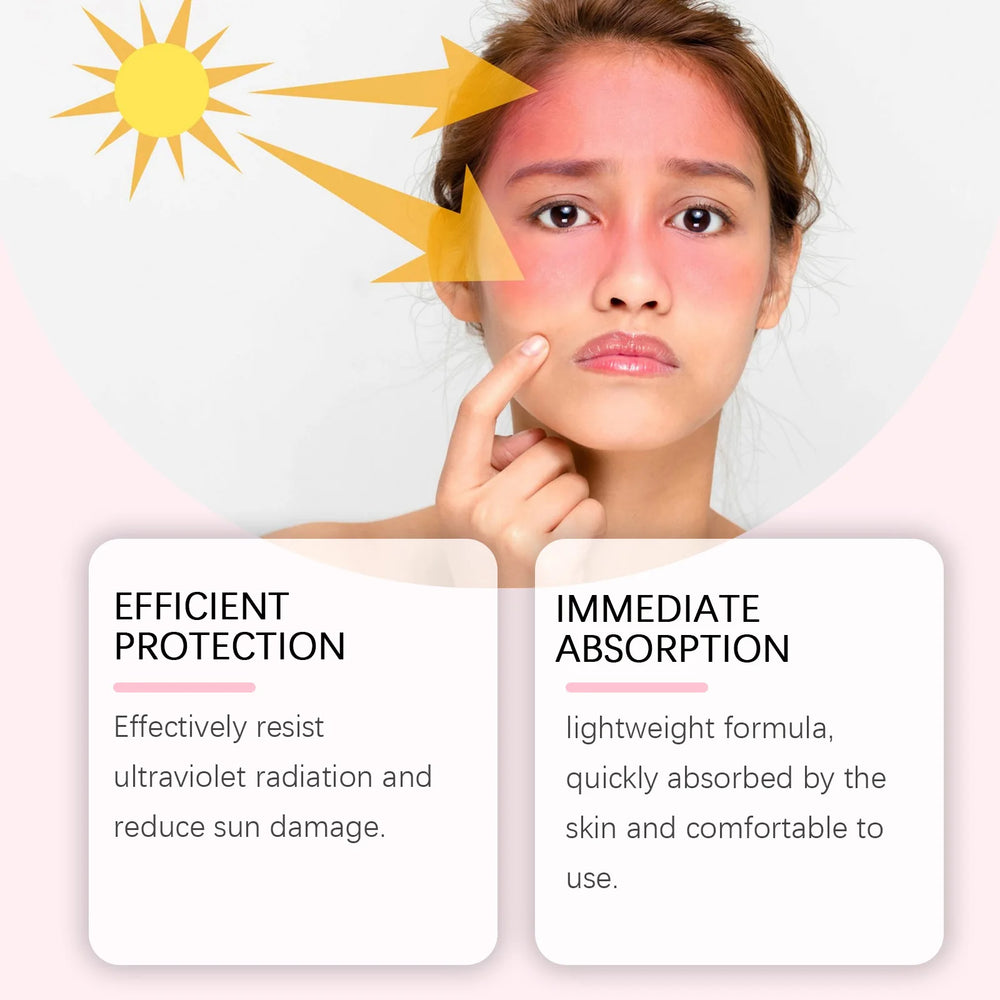 Resist UV Sun Gel Broad Spectrum Anti Sunlight Sunburn High Sun Protection Hydrating Long Lasting Outdoor Sport SPF50 Sunscreen