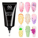 Unscented 3D Nail Art Gel - Ideal for Crafting Your Own Designs, Shaping, And Halloween Decor
