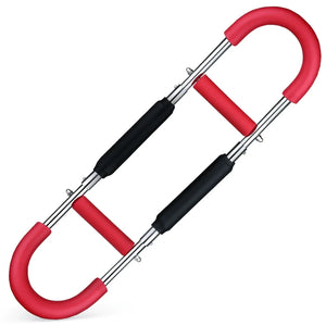 40KG u shape Hand Gripper Strengths Twister Arm Trainer Power Twister Bar Fitness Equipment for Men and Women Home Workout