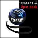 1/2PCS Wrist Power Hand Ball Auto-Start Grip Ball Strengthener Gyroscopic Arm Gyro Hand Ball Home Fitness Forearm Exerciser