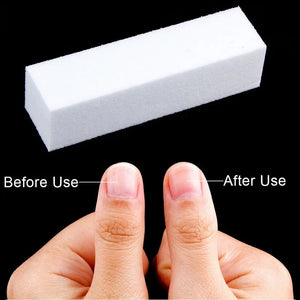 5/10PCS Nail Buffer Polishing Block Buffer for Polisher Manicure Buff Professional Sponge Nail File Milling Cutter for Manicure