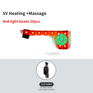 Red Light Electric Heating Thumb Support Vibrating Massager Relieves Wrist Pain and Fatigue  Alleviates Tenosynovitis