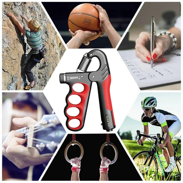 5-100Kg Adjustable Heavy Gripper Fitness Hand Exerciser Wrist Training Increase Strength Spring Finger Pinch Carpal Expander