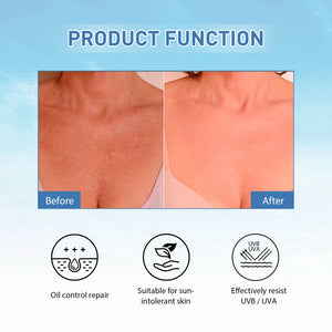 50ml Sunscreen for Face PF50+ PA++++ Sun Cream Birch Juice Moisturizing Skin Care Strong UV Protection korean Sunscreen