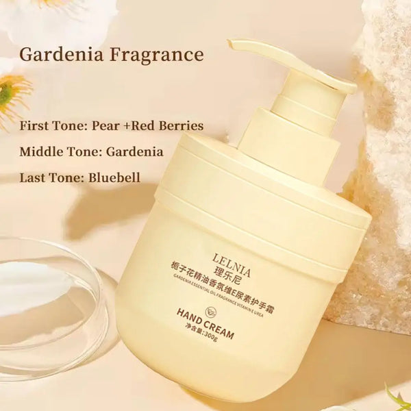 Moisturizing Vitamin E Hand Cream Gardenia Essential oil Body Cream Lasting Fragrance Anti Drying Smooth Winter Hand Skin Care
