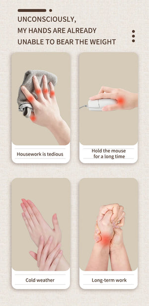Professional Hand Massager Finger Wrist Palm Relaxation Device with Airbag Compression Kneading for Maximize Your Hand Comfort
